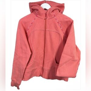 Lululemon Scuba Hoodie Size 12 in Coral